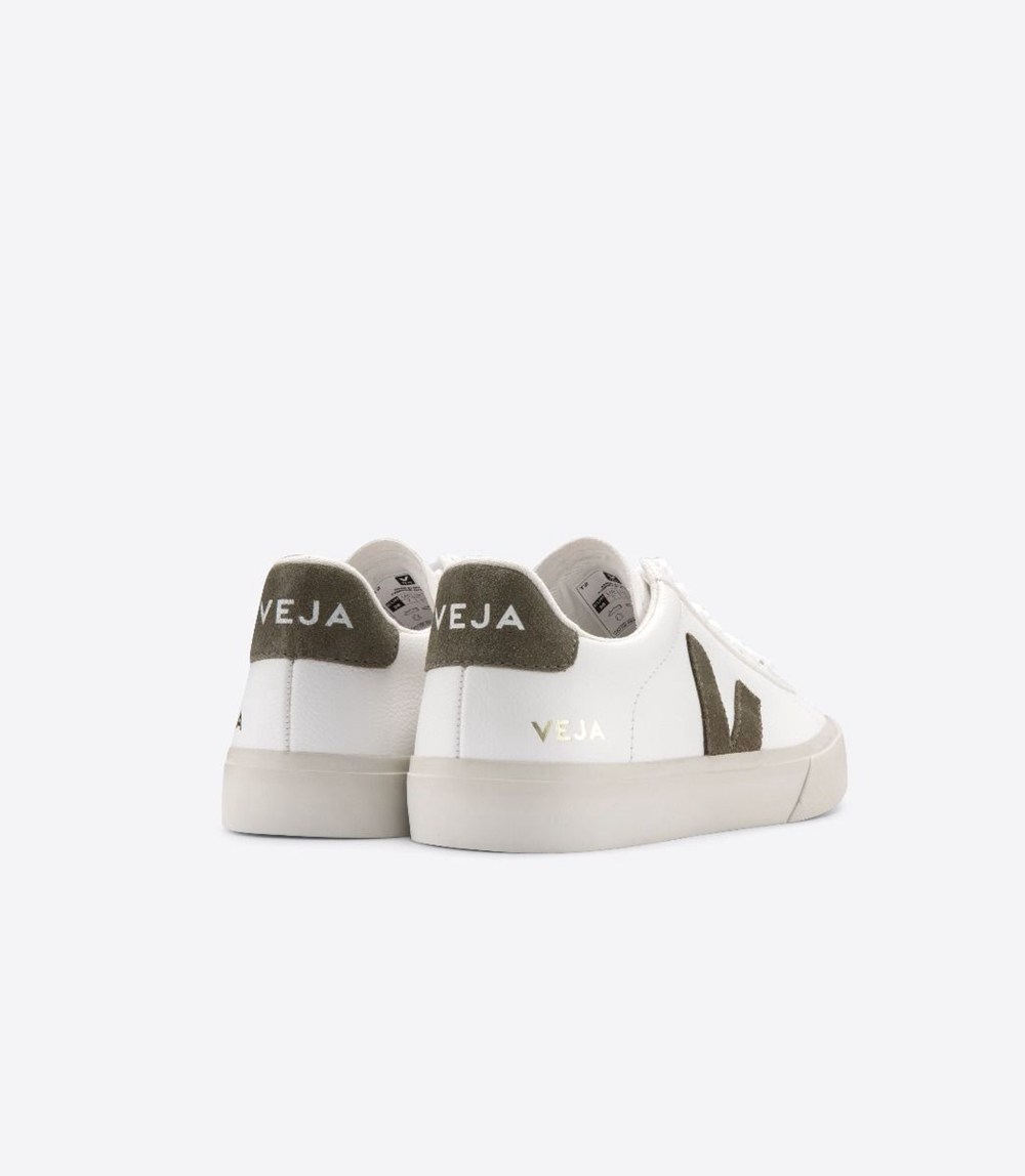 Veja Trainers Mens White - Campo Chromefree - ZCUS-12463